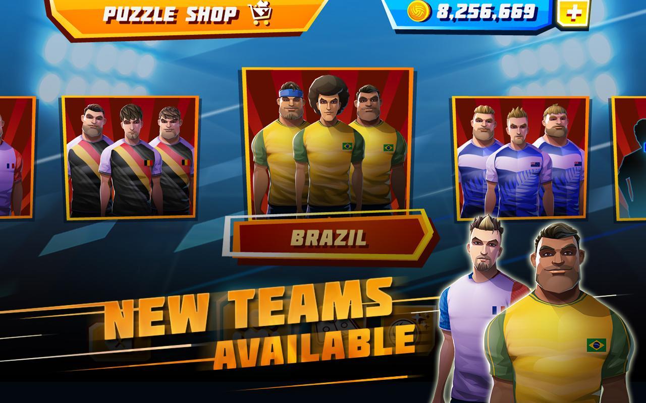 Roll Spike Sepak Takraw ภาพหน้าจอเกม