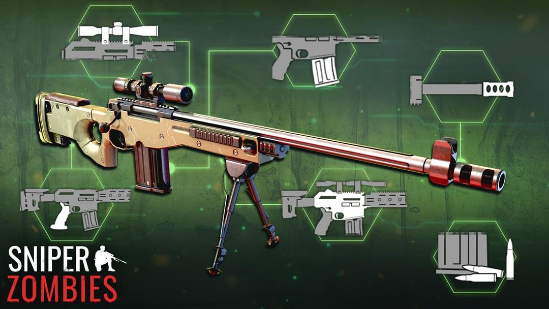 狙擊手殭屍: Sniper Zombies遊戲截圖