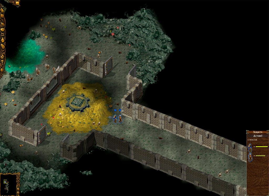 Screenshot of Cultures 2: Gates of Asgard