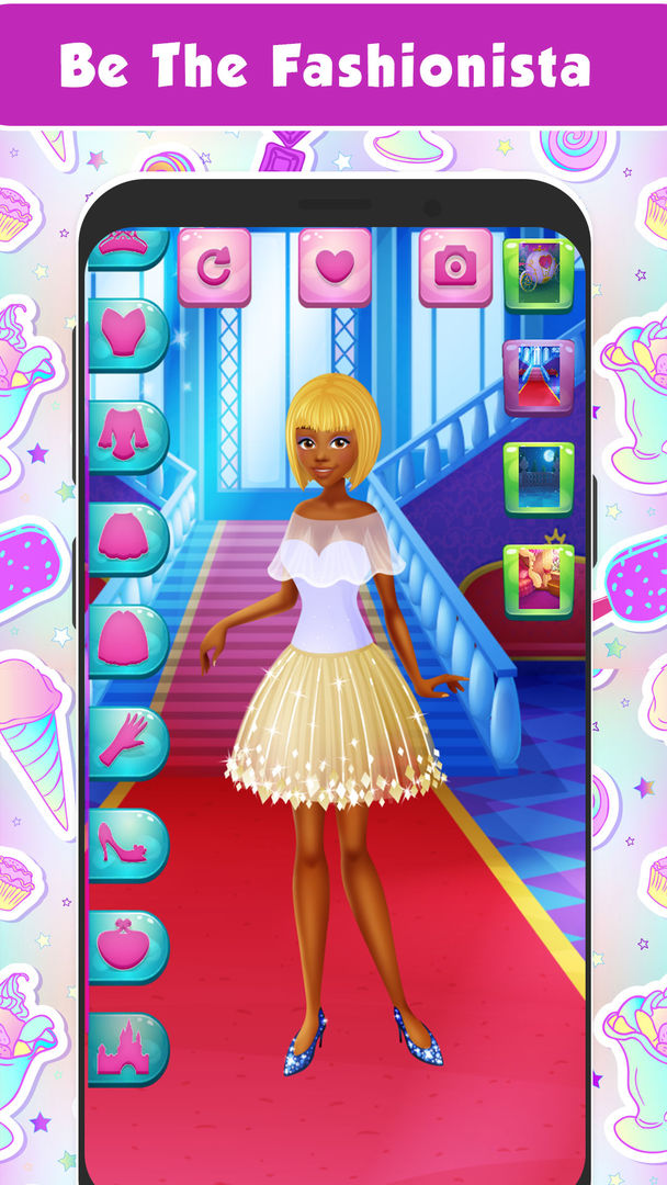 Dress Up Princess : Girls Dress Up Game 게임 스크린 샷