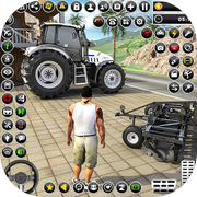 Permainan Traktor 3D : Permainan Pertanian