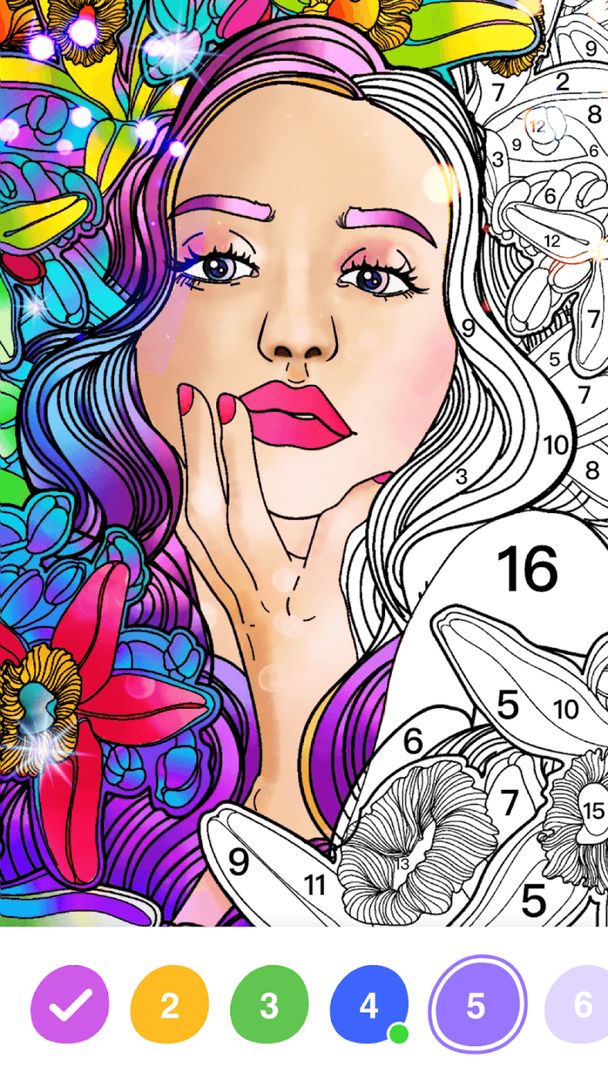 No.Paint: Relaxing Coloring ภาพหน้าจอเกม