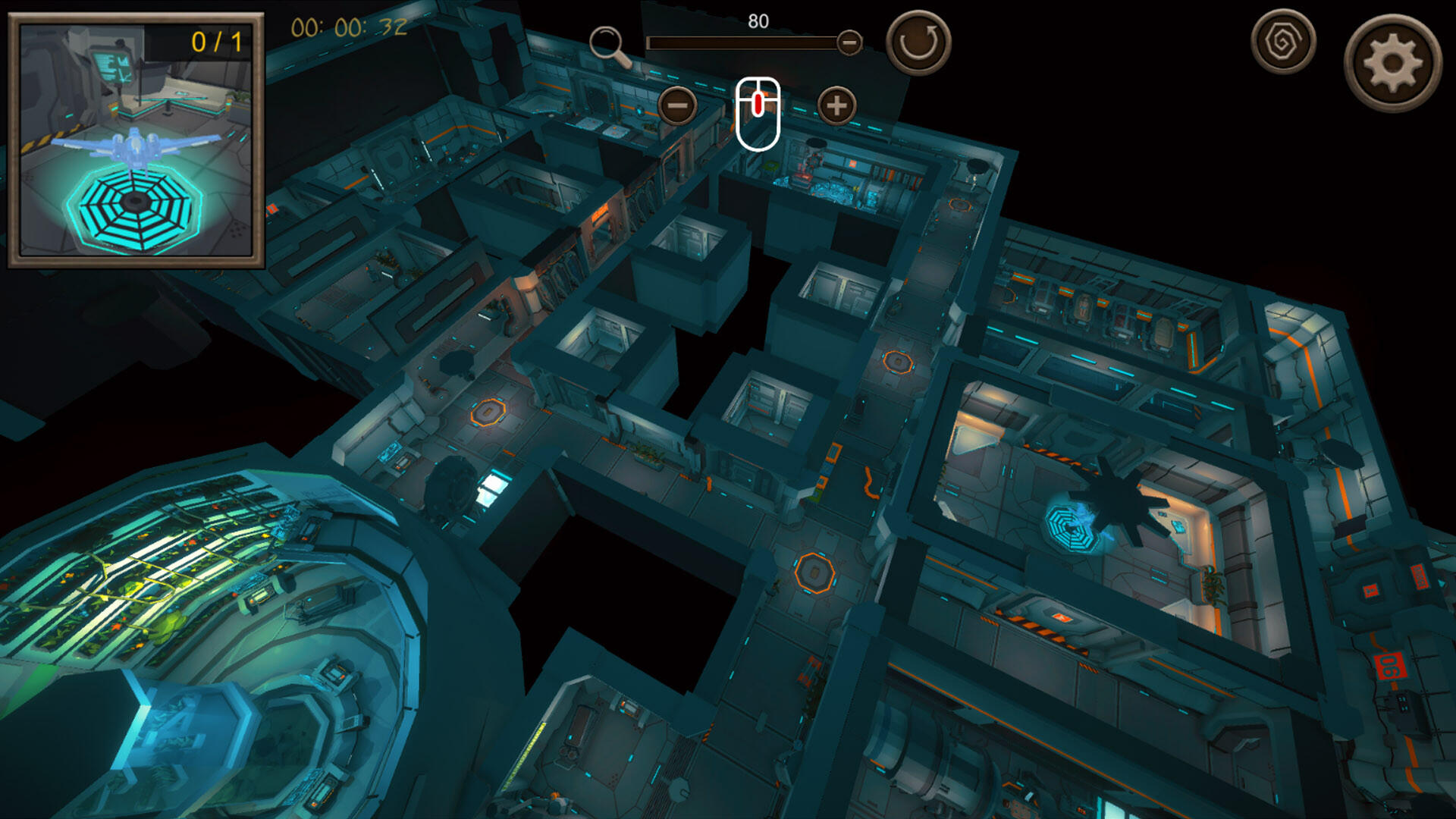 Screenshot 1 of Không gian ẩn 3D từ trên xuống 
