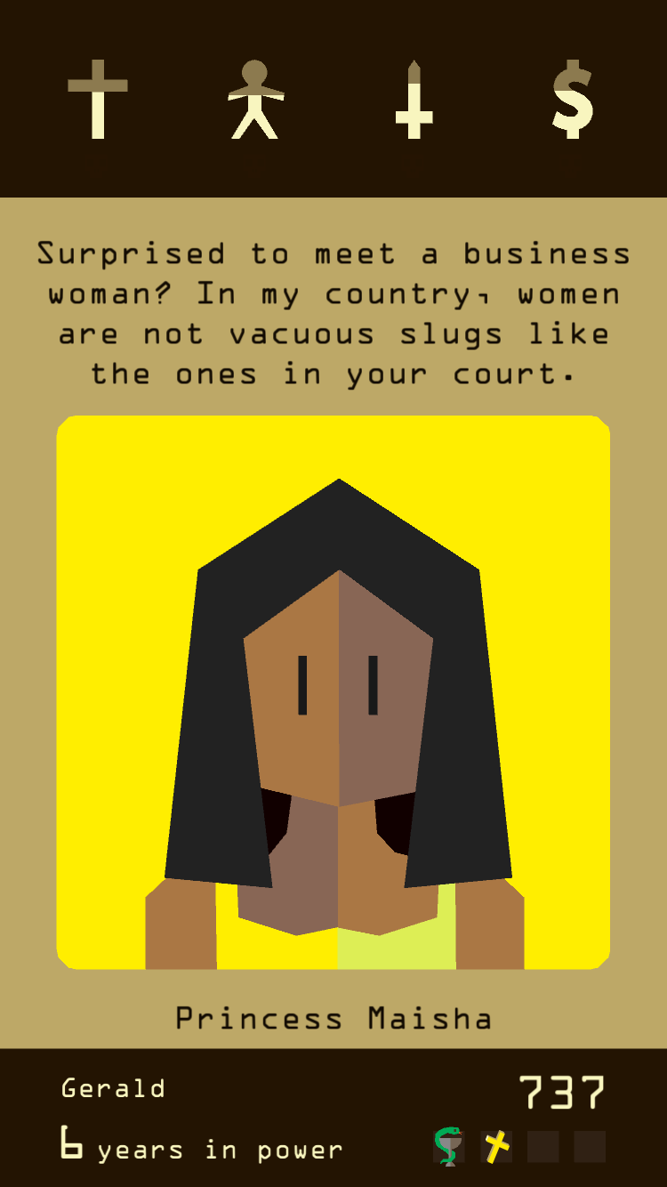 Reigns Game Screenshot