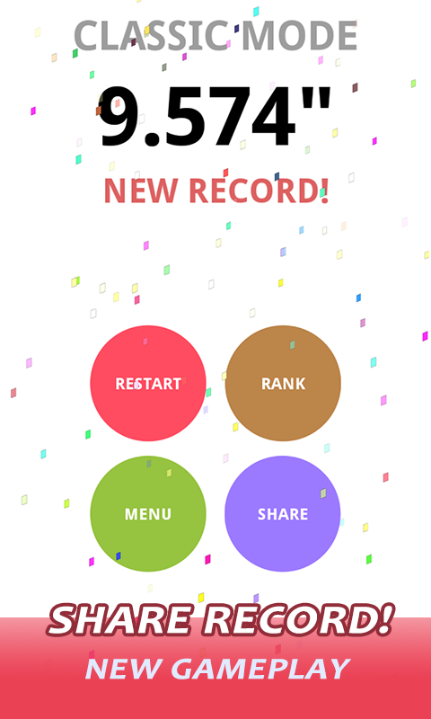 Captura de Tela do Jogo Color Run - Piano Tiles