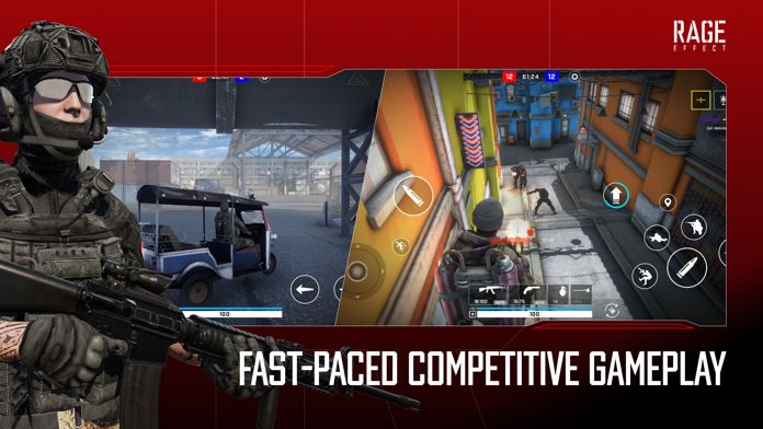 Rage Effect: Mobile Game Screenshot