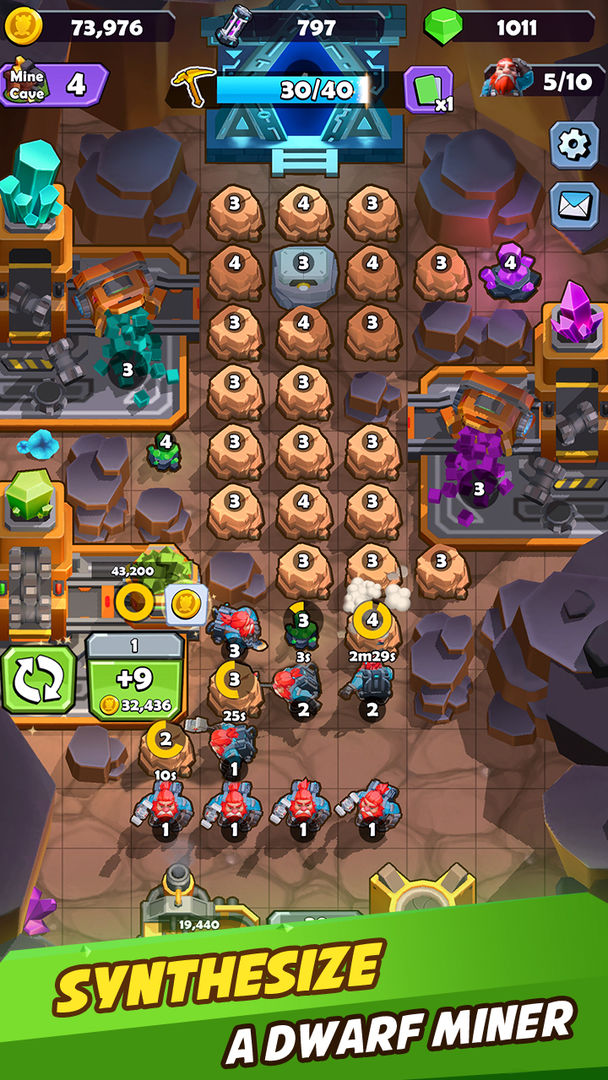 Screenshot of Galaxy Miner
