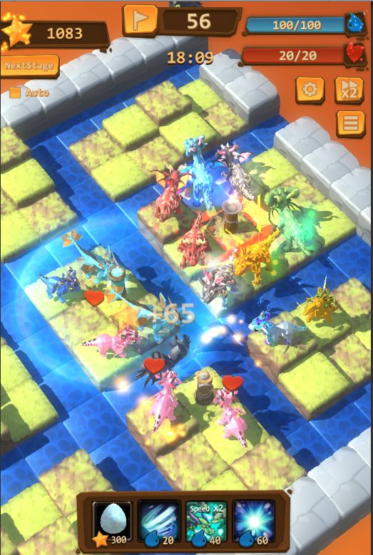 Random Dragon Defense (RDD) screenshot game