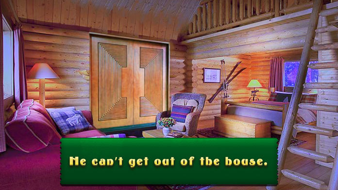 Wooden House Escape 게임 스크린 샷
