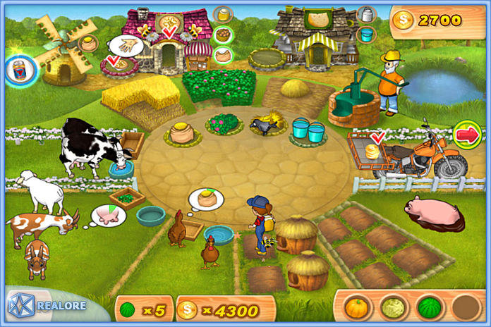 Farm Mania Game Screenshot