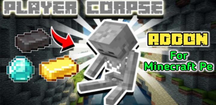 Banner of Player Corpse Addon for MCPE 9.2