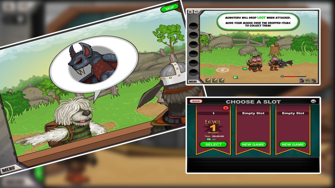 Screenshot of Jacksmith - Fun Blacksmith Craft Game