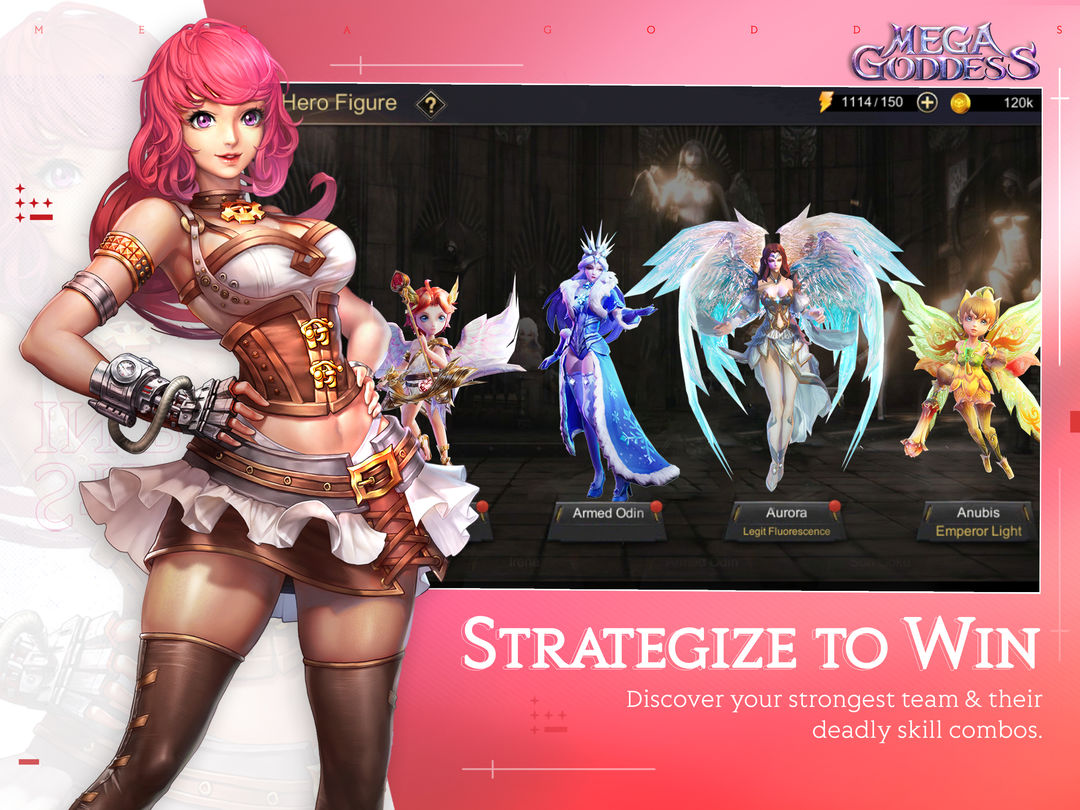 Screenshot of Mega Goddess: Eternal War