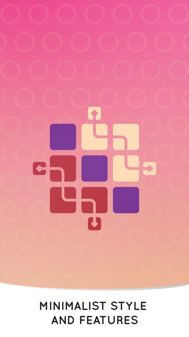 Zen Squares: Flat Rubik's Cube screenshot game