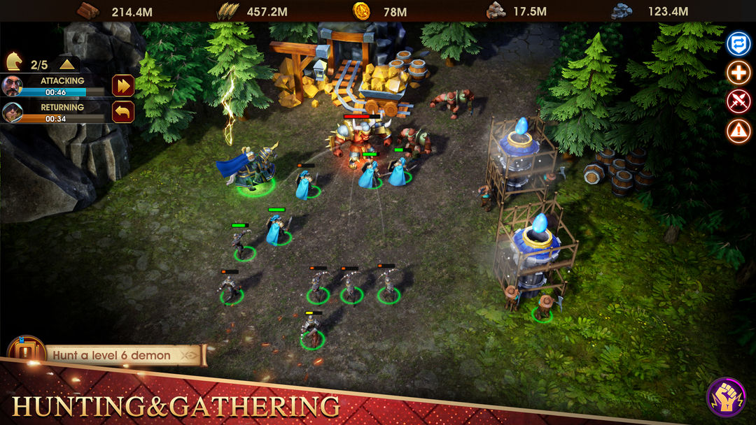 Screenshot of Alliance at War Ⅱ