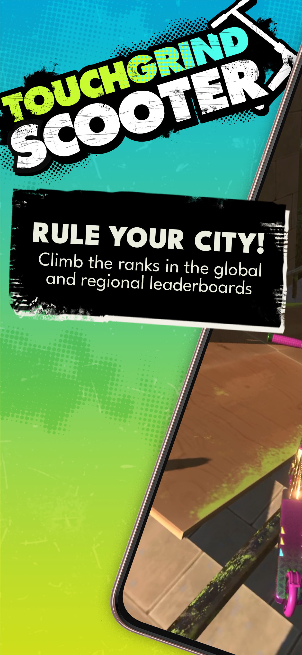 Touchgrind Scooter Game Screenshot