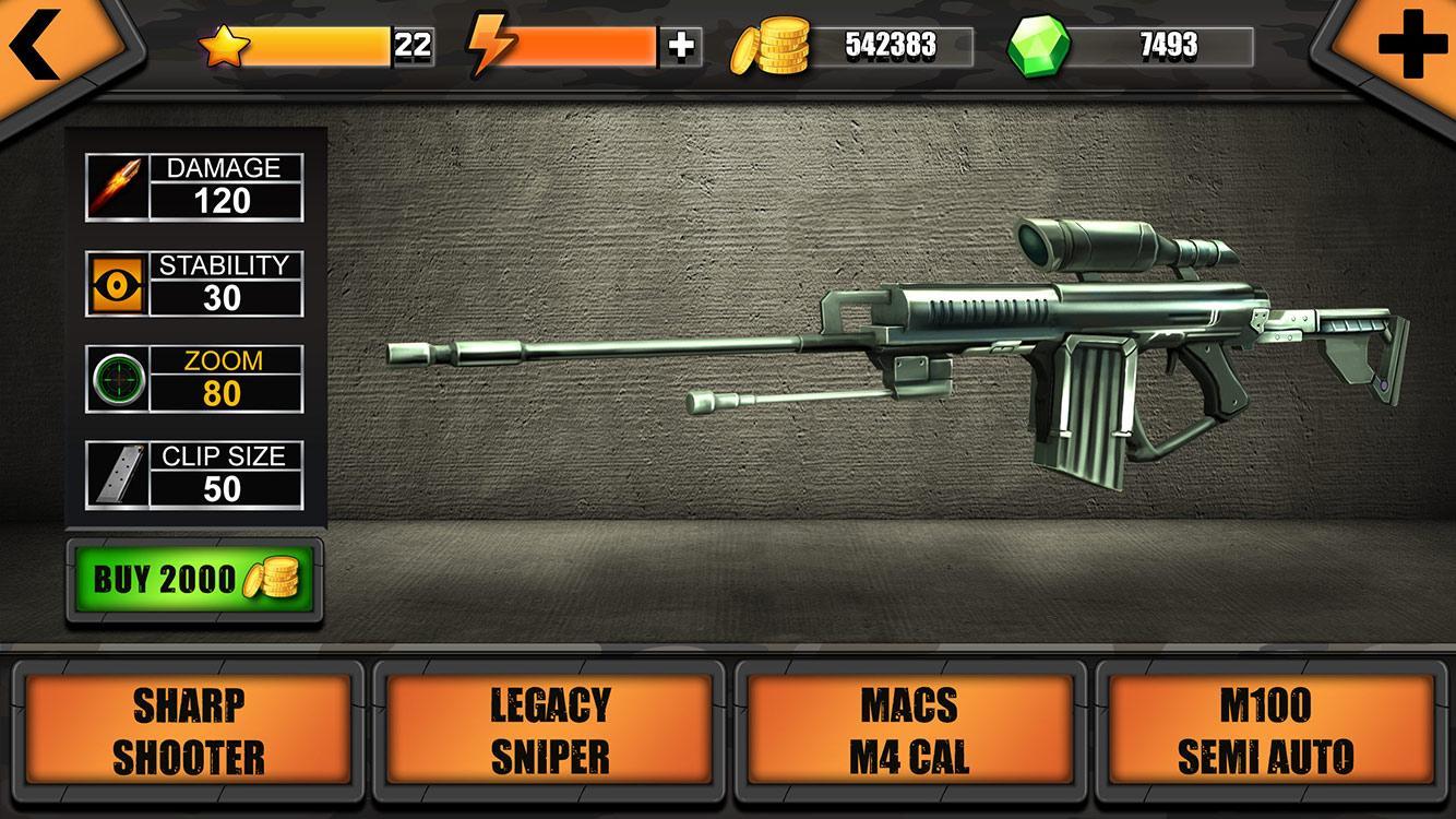 Stickman Shooter : Modern Warrior Game Screenshot