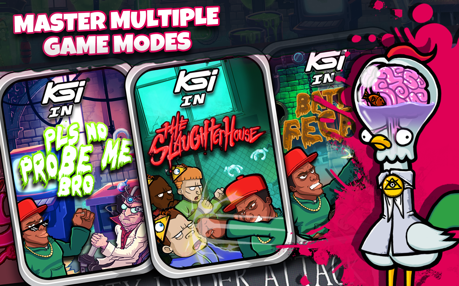 KSI Unleashed Game Screenshot