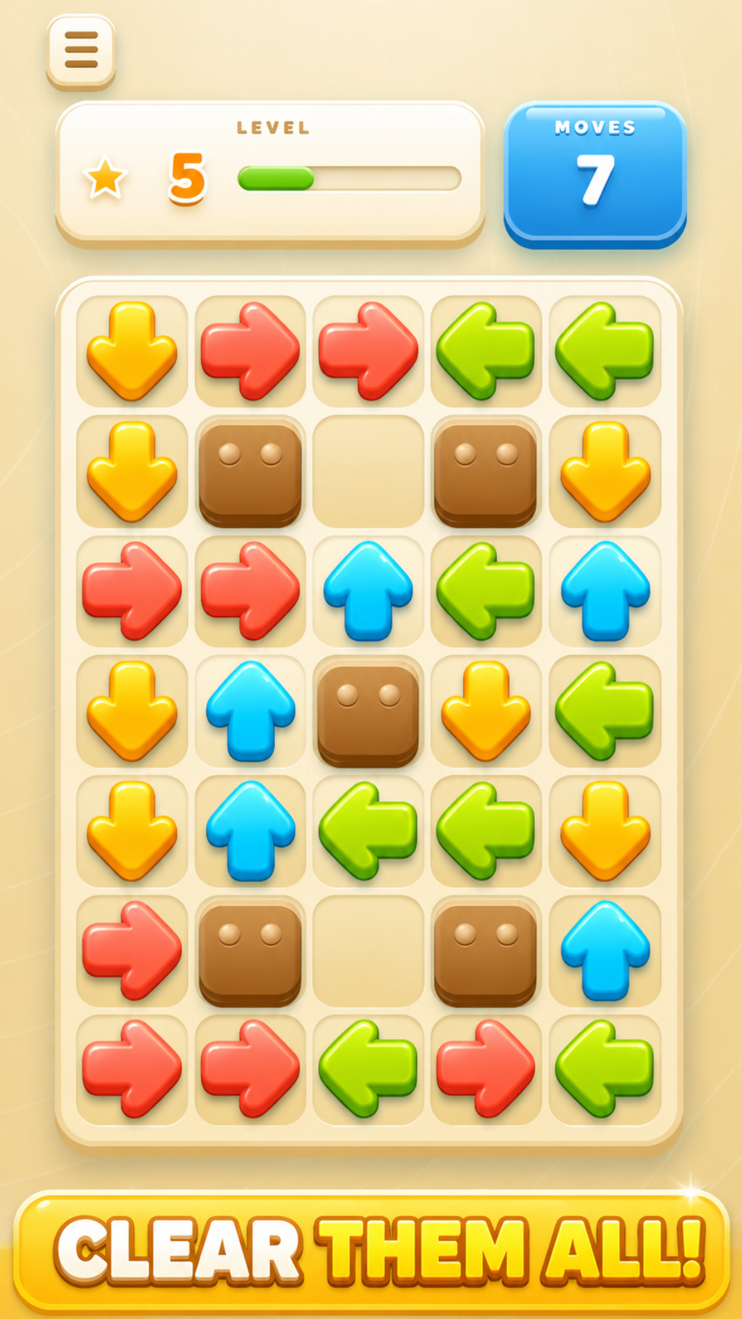 Chain Arrows Game Screenshot