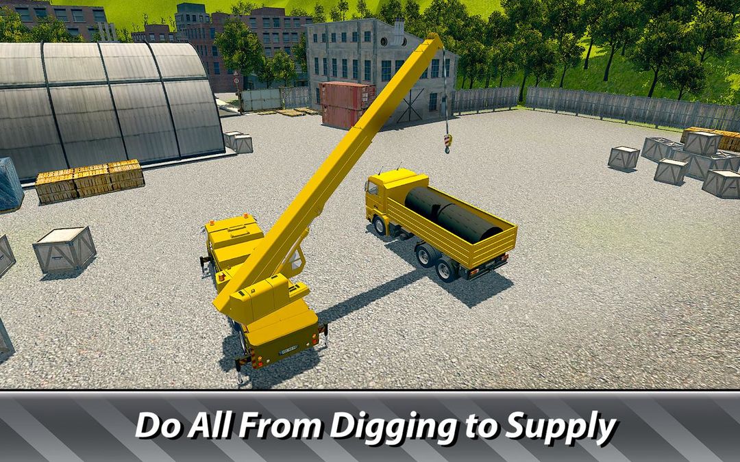 하우스 빌딩 시뮬레이터 : 건설 트럭을 사용해보십시오! 게임 스크린 샷