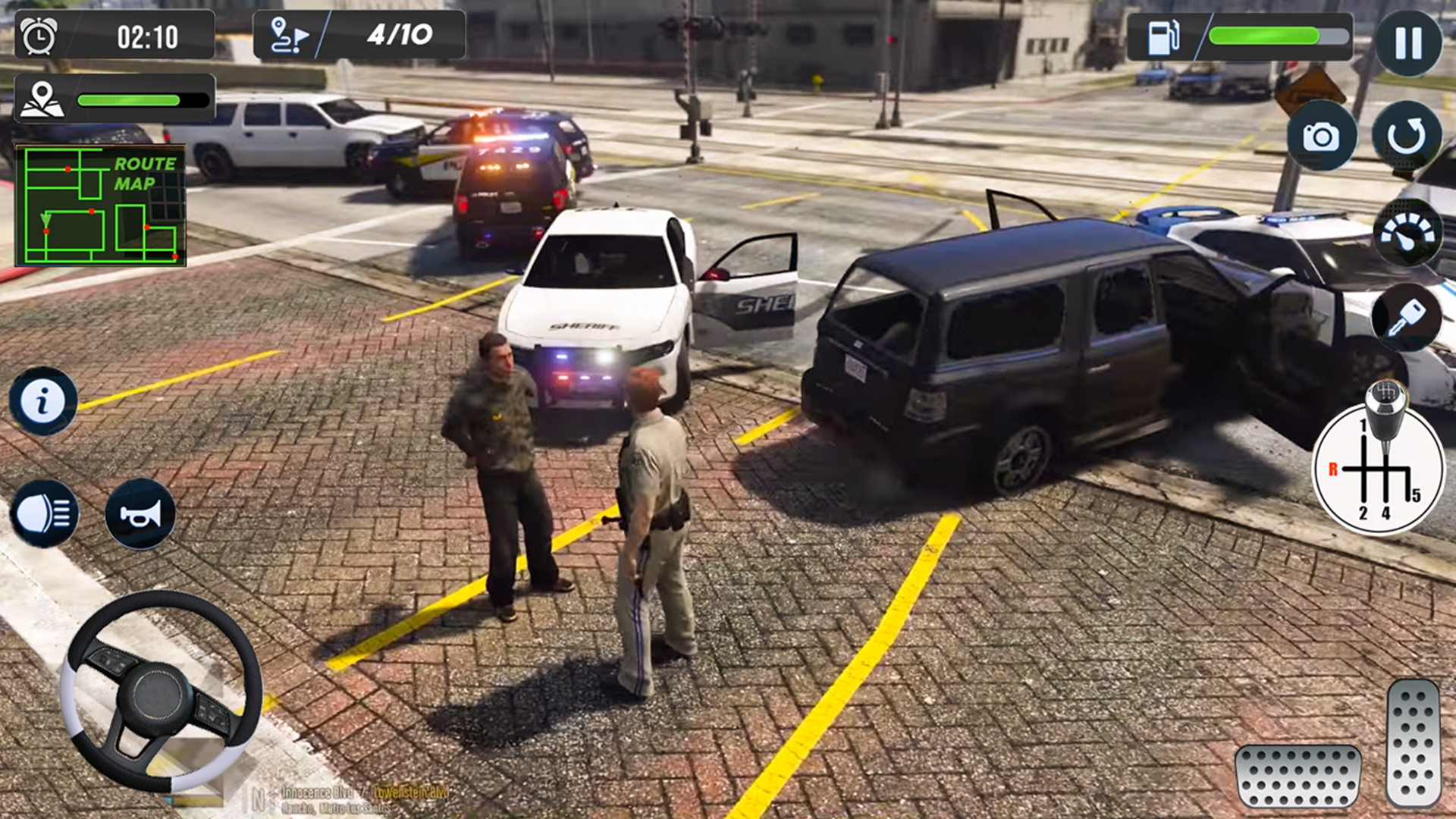 Screenshot 17 of NYPD Car Games Driving Test 3D 