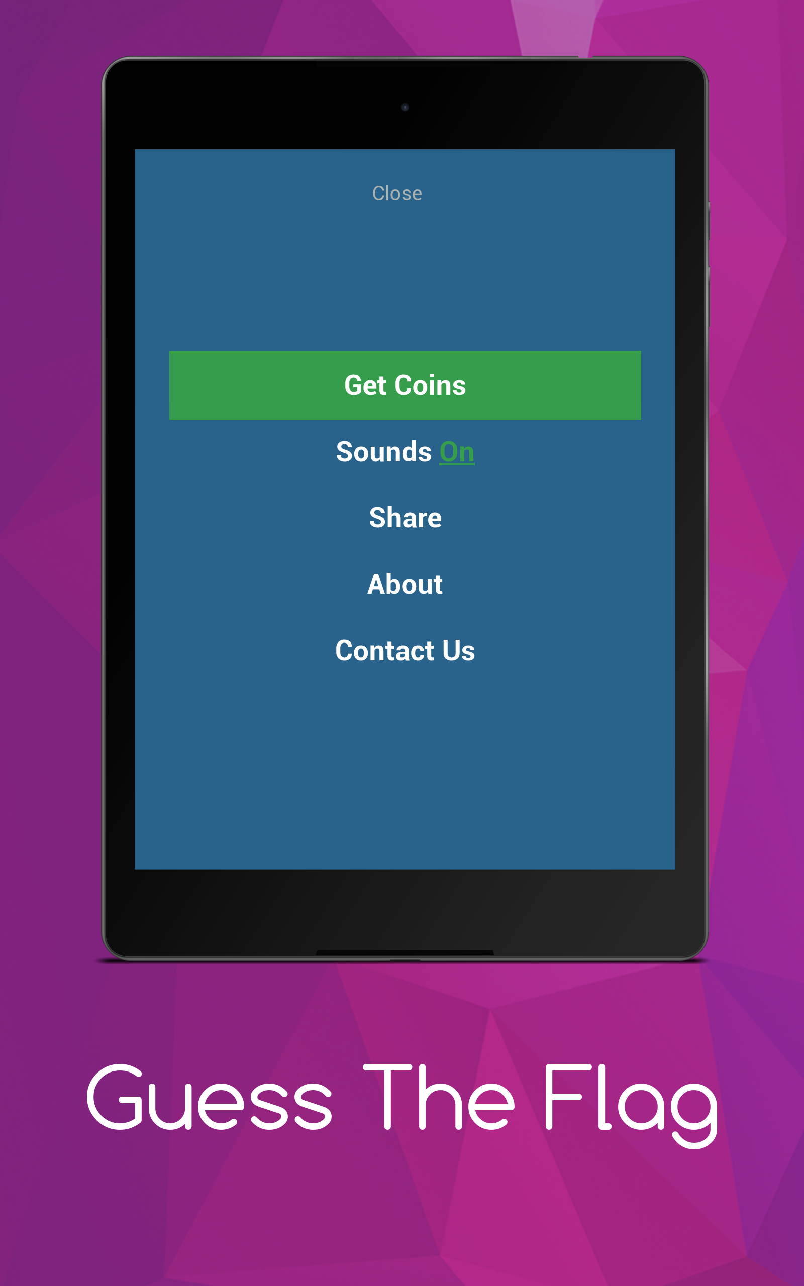 Screenshot of Guess the Flag Quiz