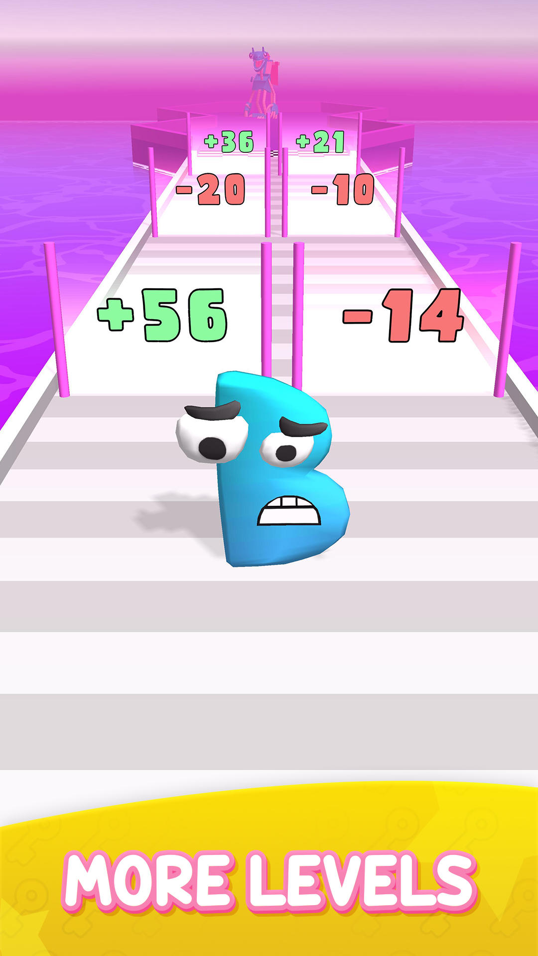Screenshot of Alphabet Run: Letter Go