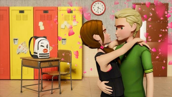 Cuplikan Layar Game Virtual Girlfriend High School