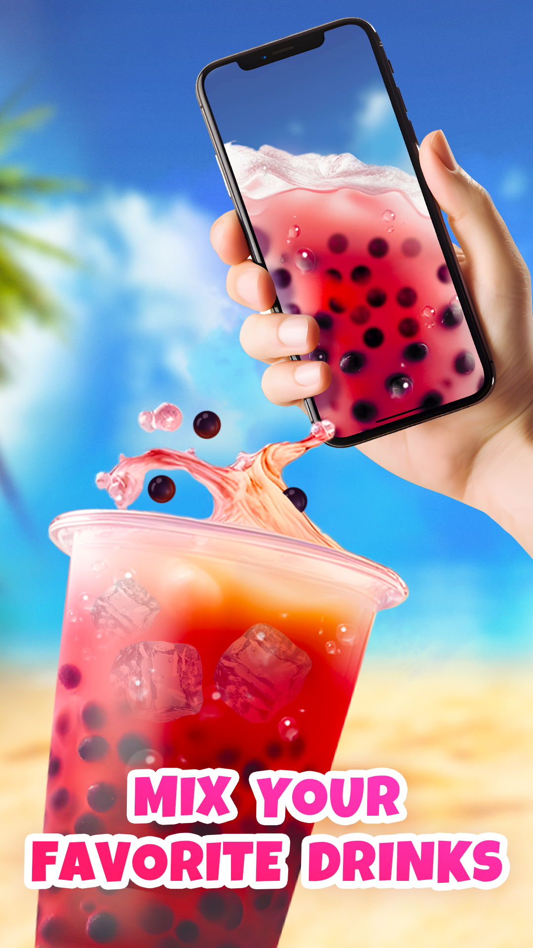 Boba Tea Smoothie Drink Joke Game Screenshot