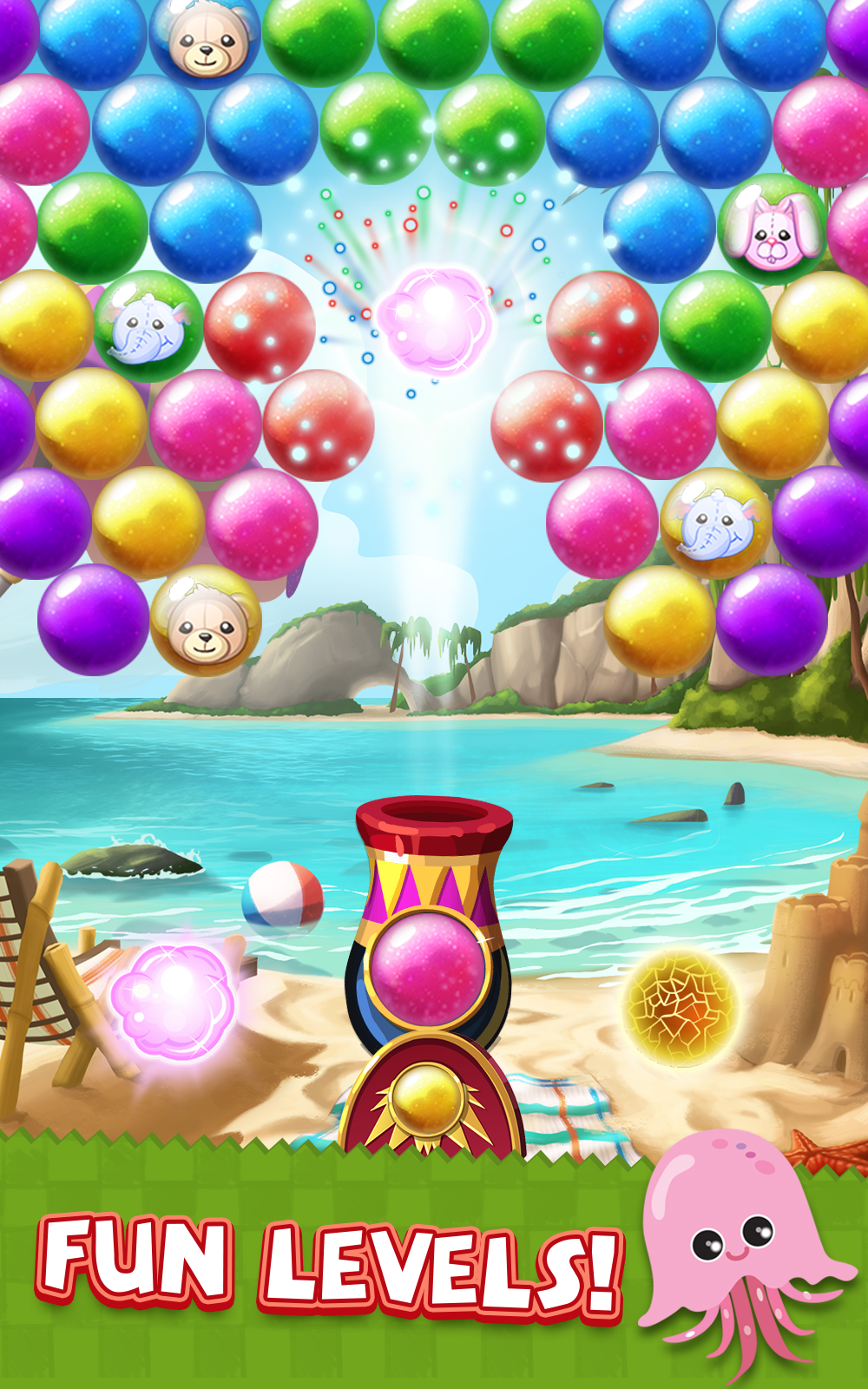 Water Park Bubble Party Game Screenshot