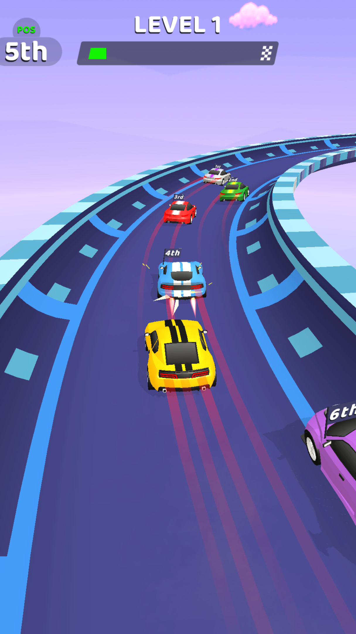 Mini Car Racing - 3D Car Gamesのキャプチャ