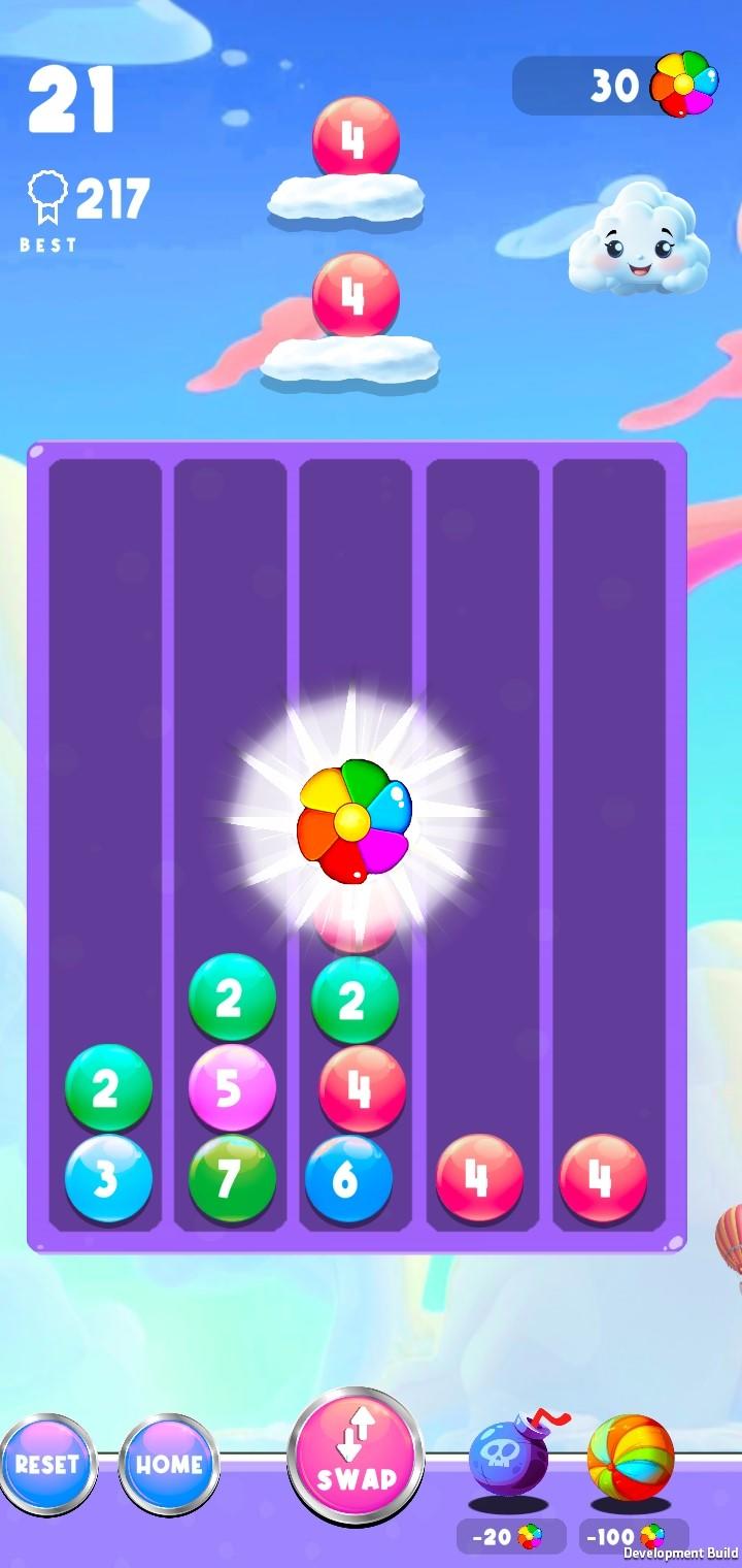 IQ Ball : Sort By Colour Game Screenshot