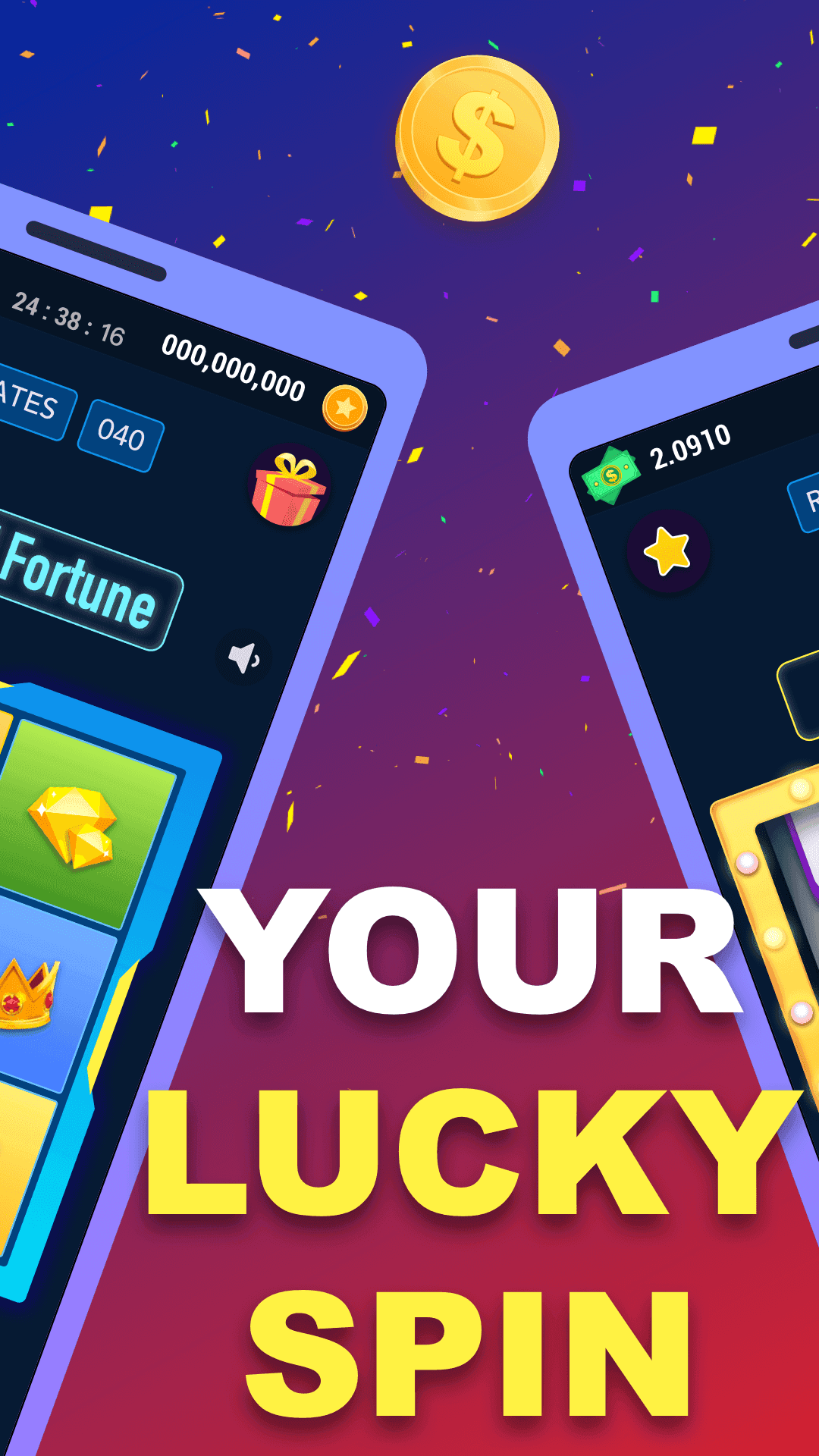 Lucky Spin: Good Luck & Have a Lucky Day 게임 스크린 샷