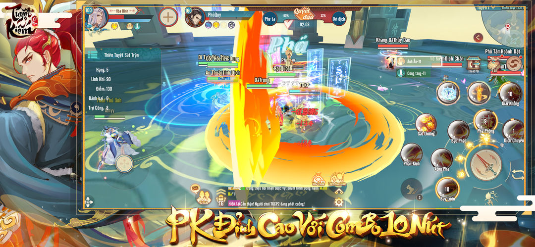Tuyệt Kiếm Cổ Phong Mobile - Hot Trend 2021 screenshot game