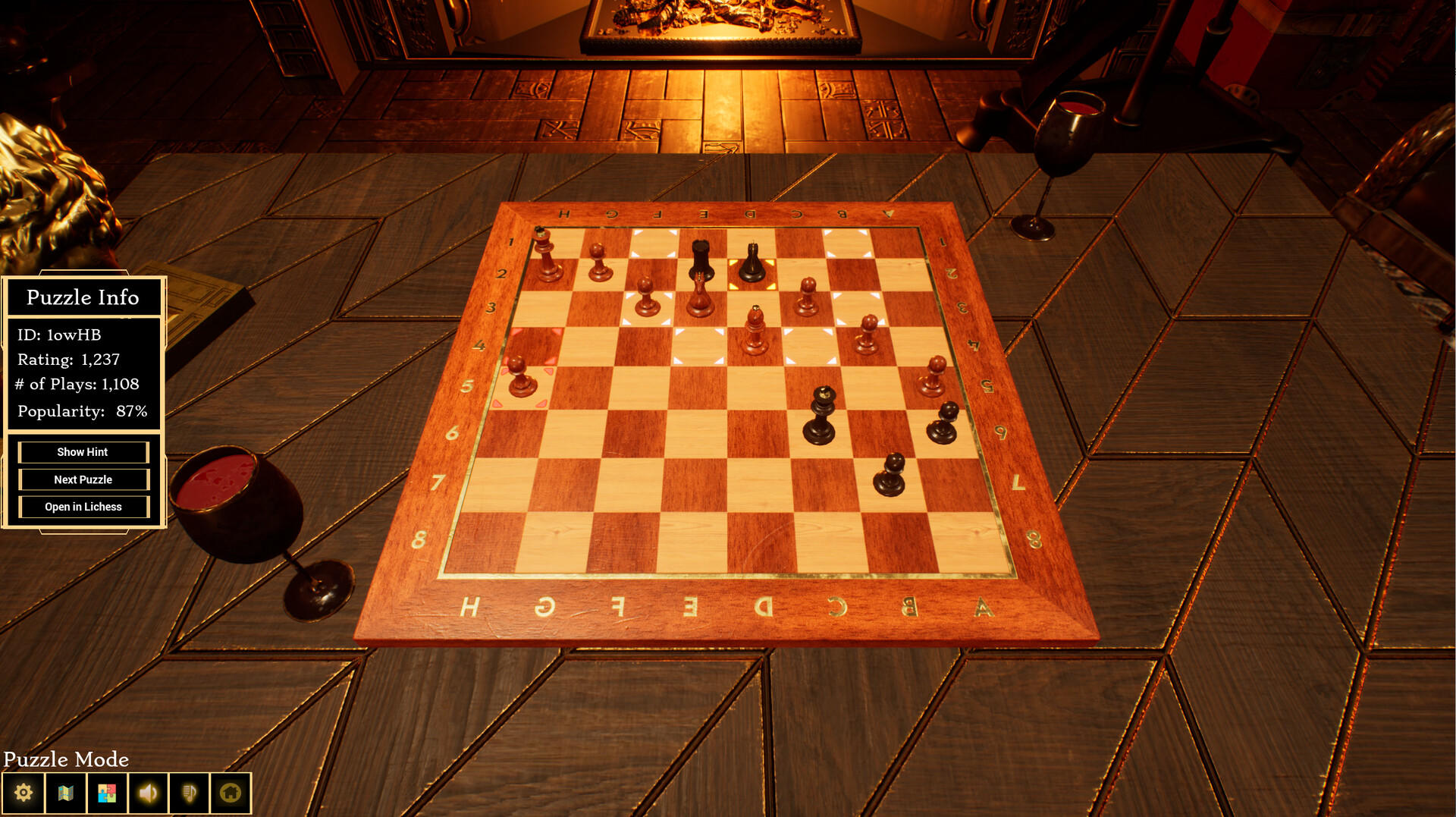 Chessium Batalha de Xadrez 3D versão móvel andróide iOS-TapTap