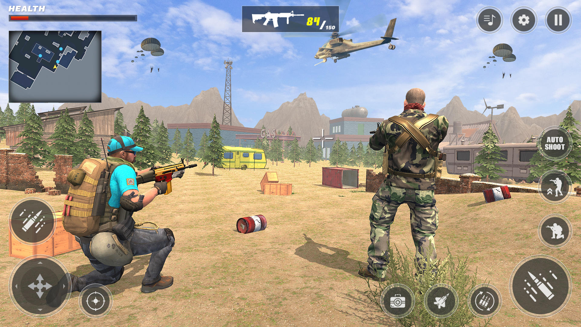 Screenshot of FPS 3D Battlegrounds: Survival
