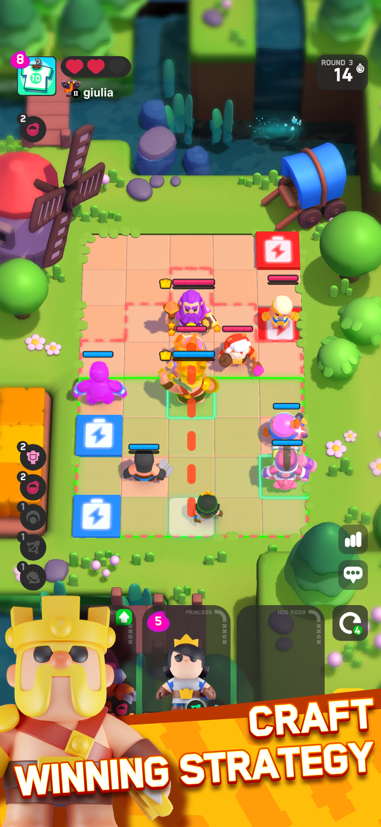 Clash Mini Game Screenshot