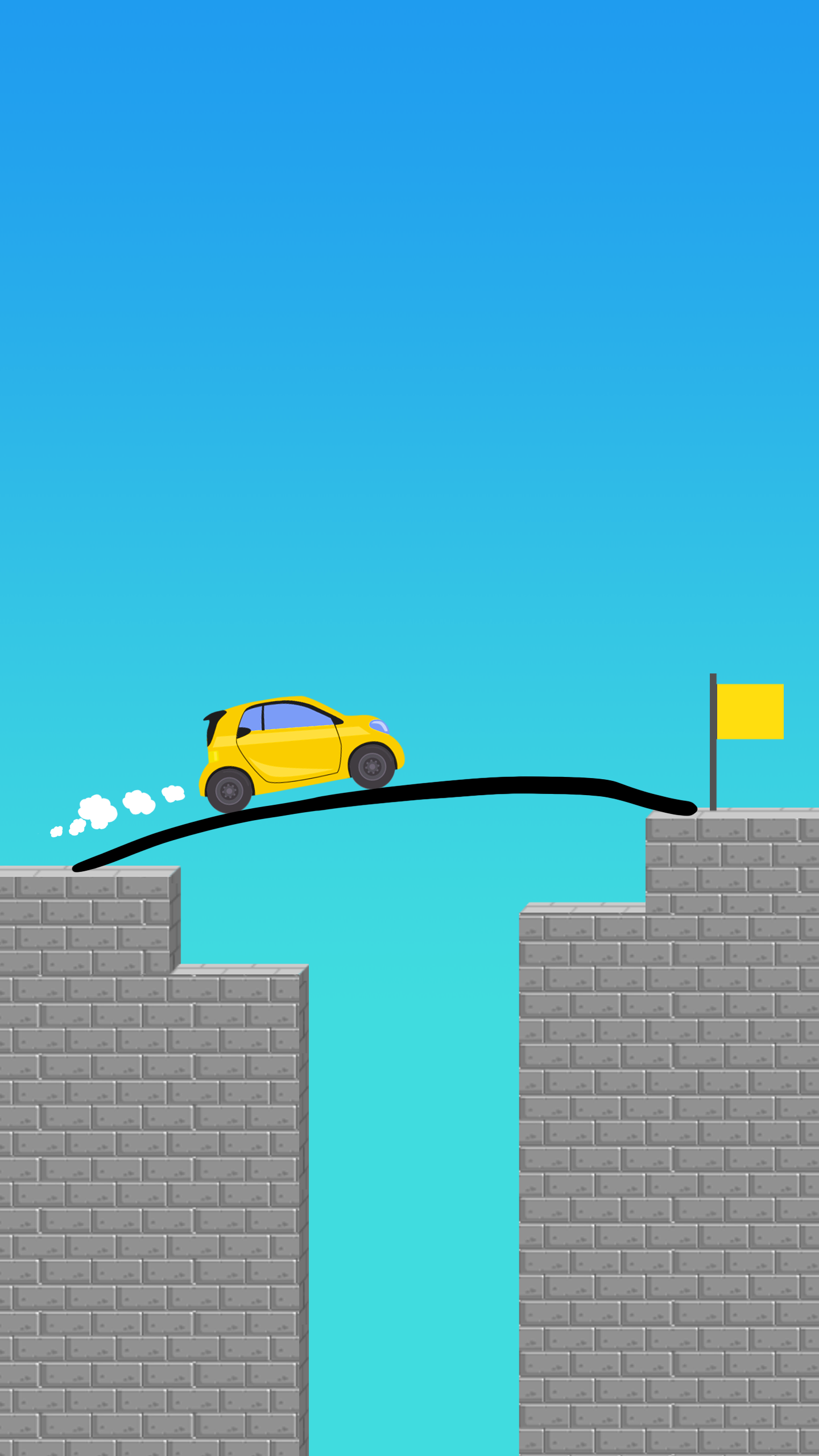 Draw Bridge Puzzle: Brain Game Game Screenshot