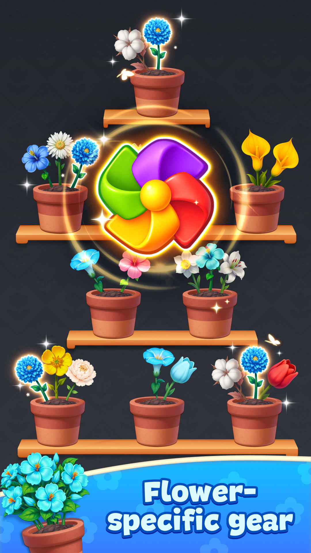 Flower Group Game Screenshot