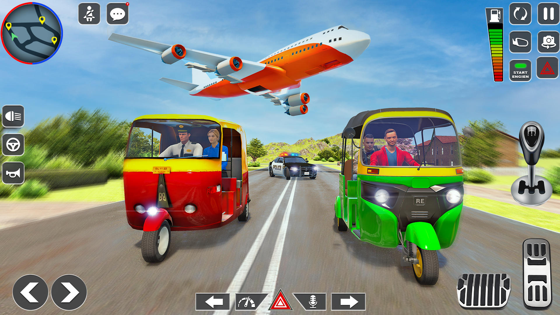 Screenshot 4 of TukTuk Auto Rickshaw Taxi Game 