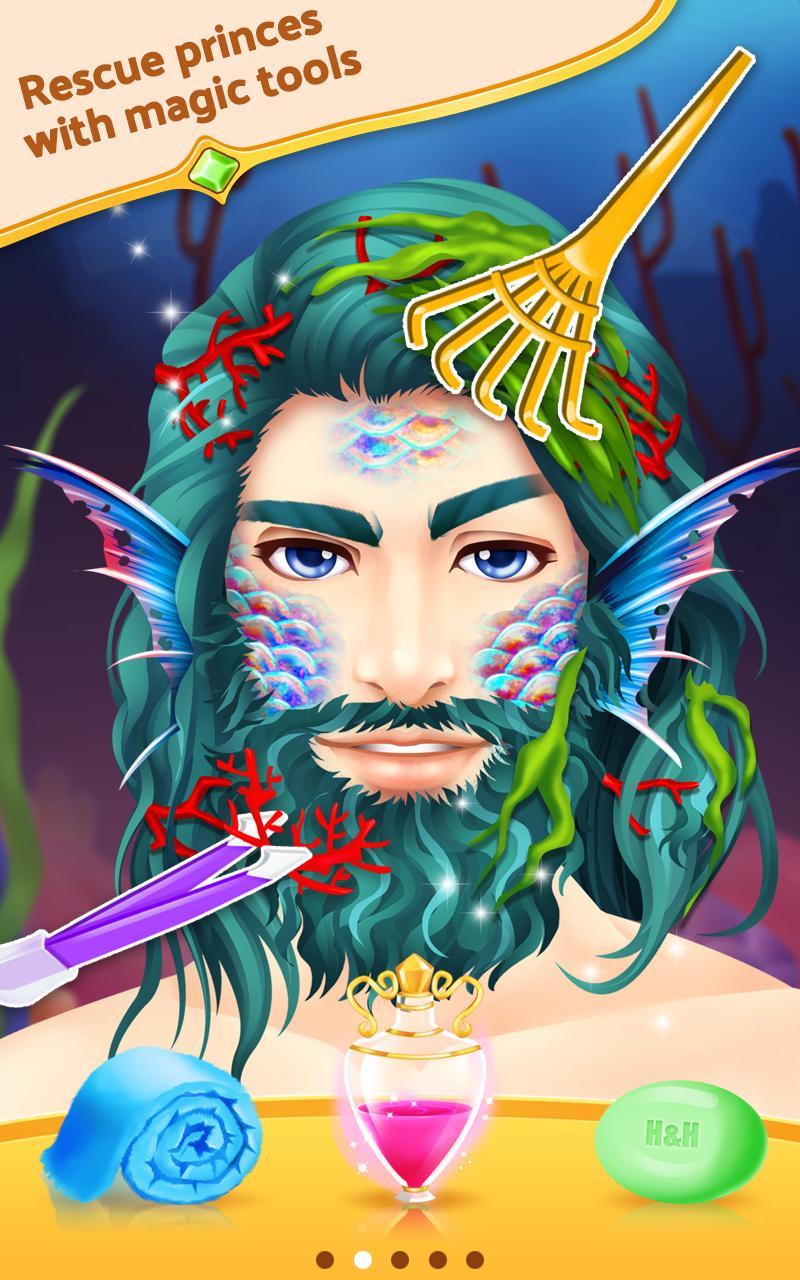 Prince Royal Wedding Shave Game Screenshot