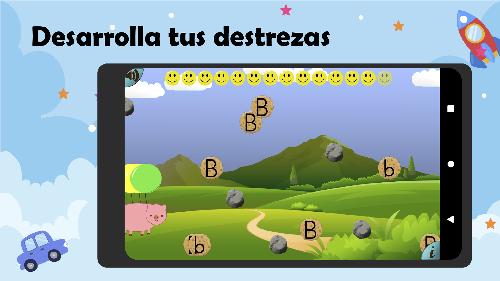 Ariel aprende el Abecedario Game Screenshot