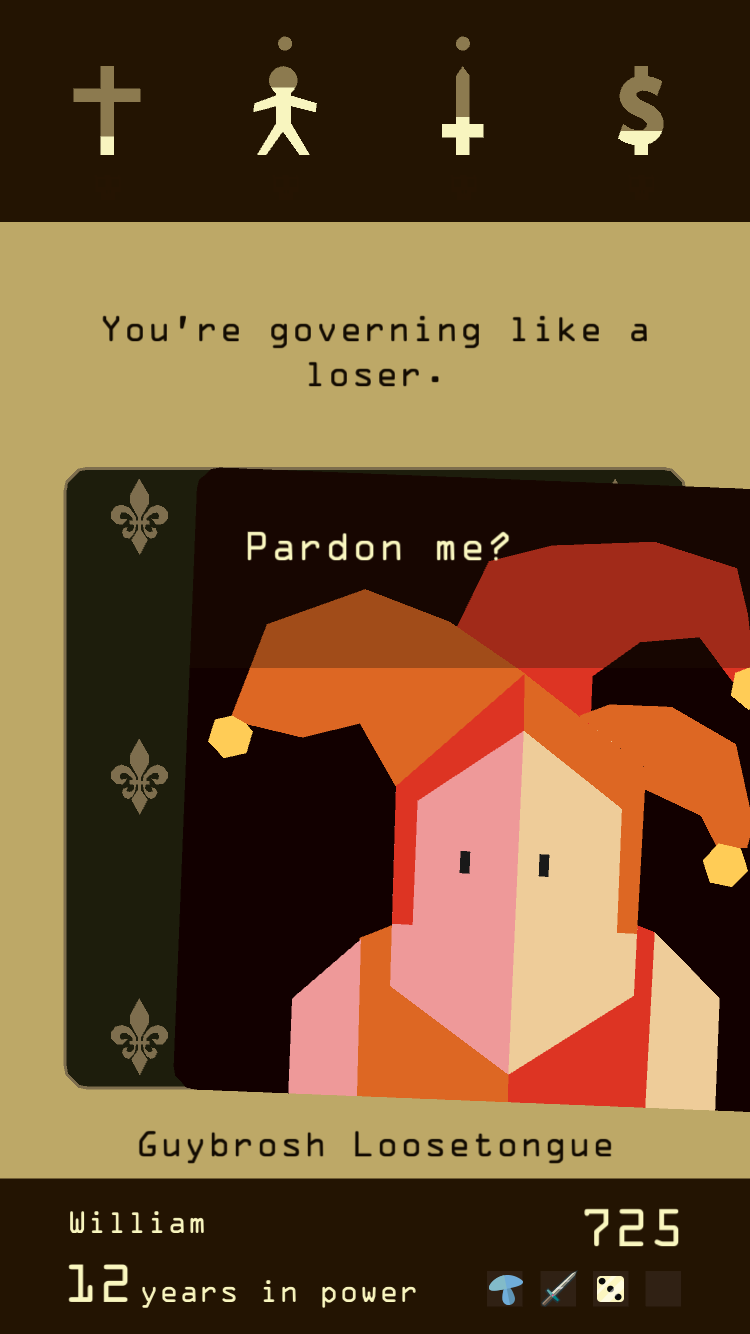 Reigns Game Screenshot