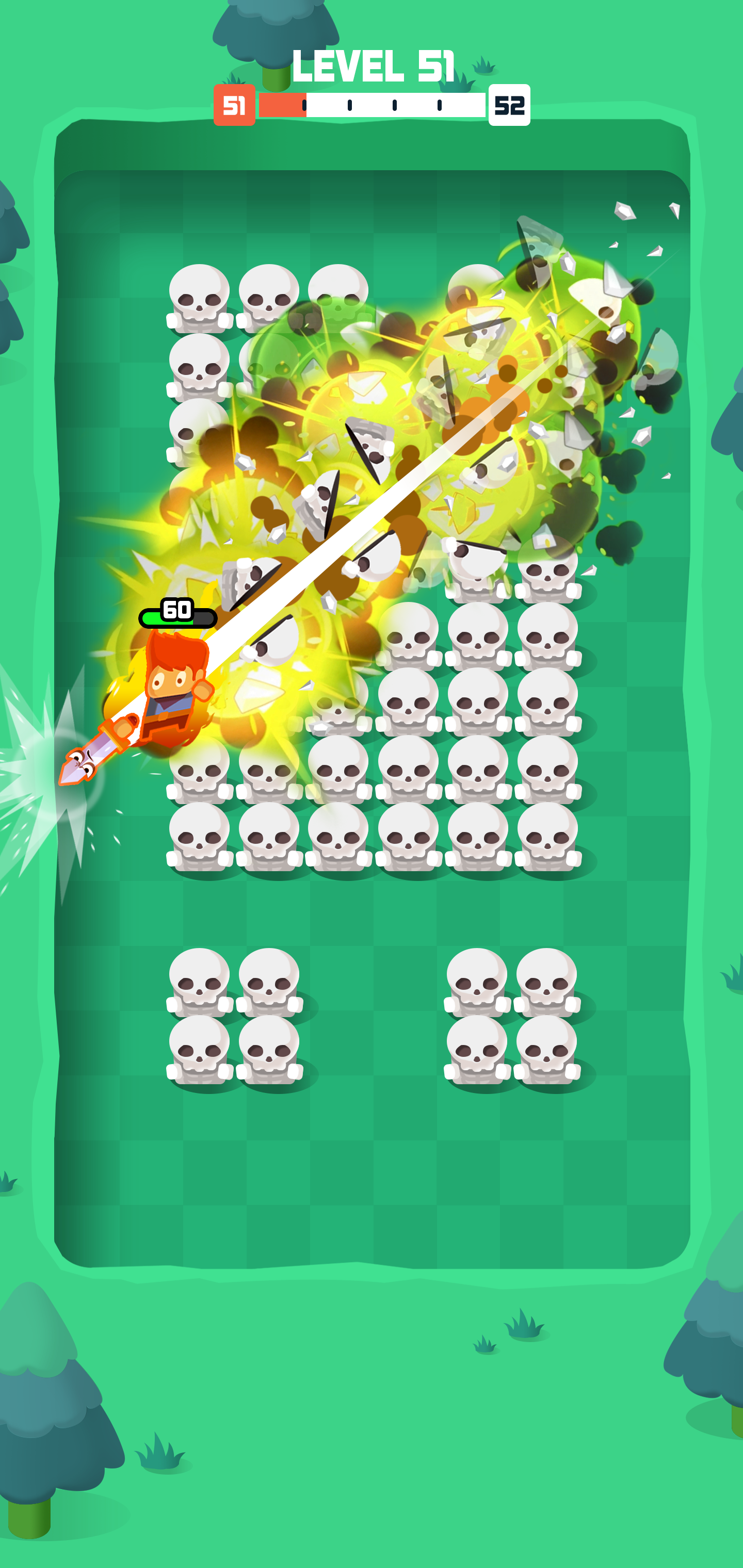 Zigzag Sword Game Screenshot