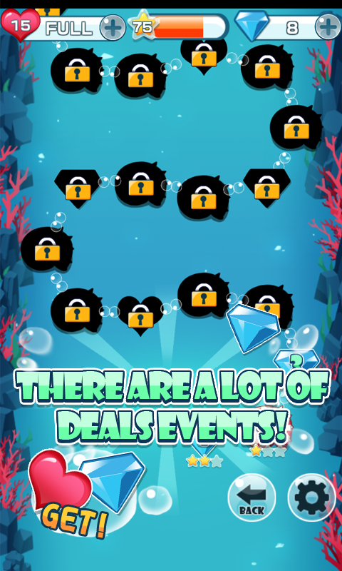 Bubble Marine -Bubble Shooter- 게임 스크린샷