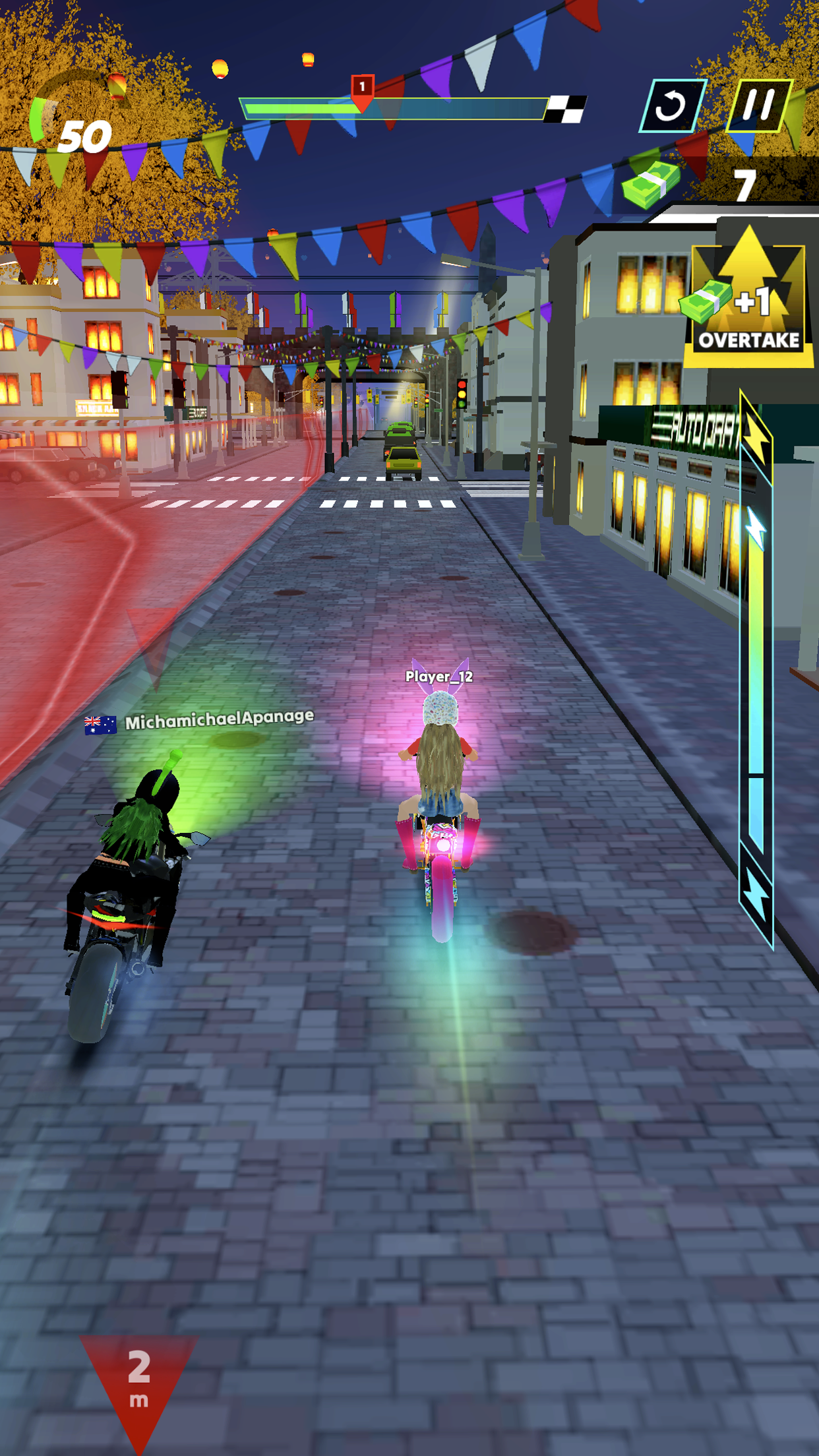 Cuplikan Layar Game Wild Wheels: Bike Racing