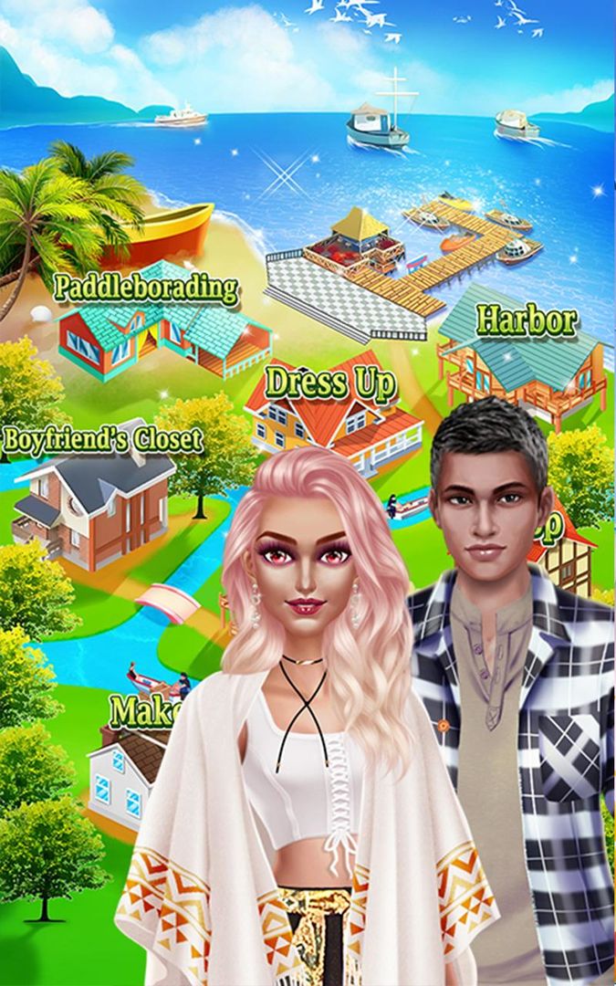 Screenshot of Holiday Date Makeover Salon