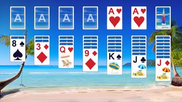 Solitaire Theme 🌴 Game Screenshot