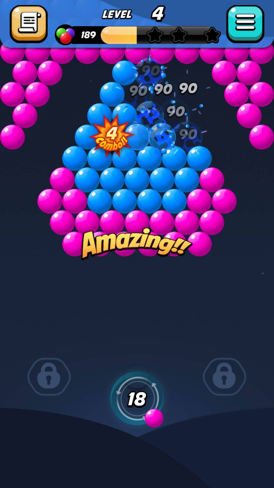 Bubble Shooter Clash Game Screenshot