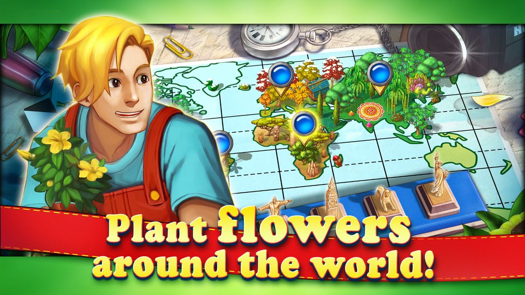 Gardens Inc 4 - Blooming Stars screenshot game